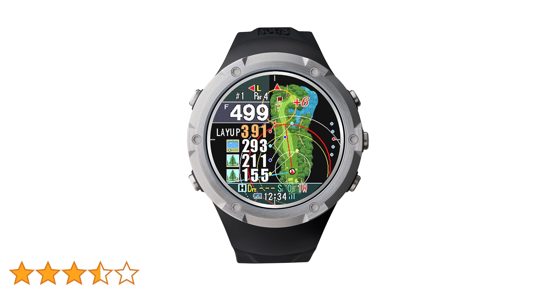 Amazon | Shot Navi Evolve α(アルファー) ブラック 1.4インチ大画面